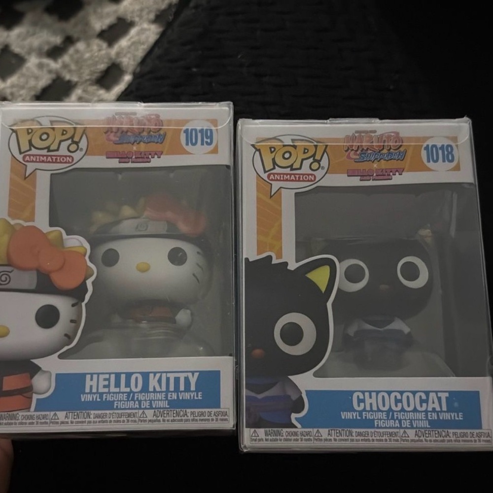 Funko Hello Kitty (white) & Chococat (black) Pop! Vinyl Duo